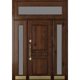 Парадная уличная металлическая дверь Аура для коттеджей Парадная уличная металлическая дверь Аура для коттеджей