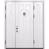 Парадная уличная дверь Муромец белая для коттеджа Парадная уличная дверь Муромец белая для коттеджа