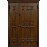 Двупольная дверь Elite (Элит) дуб темный - дуб темный Двупольная дверь Elite (Элит) дуб темный - дуб темный