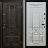 Дверь Cezar (Цезарь) вулканический орех-белый с золотой/серебряной патиной Дверь Cezar (Цезарь) вулканический орех-белый с золотой/серебряной патиной