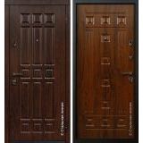 Дверь входная Elite (Элит) дуб золотой с патиной-ПВХ орех Дверь входная Elite (Элит) дуб золотой с патиной-ПВХ орех