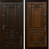 Дверь Цезарь дуб темный/золотой-дуб темный/золотой Дверь Цезарь дуб темный/золотой-дуб темный/золотой