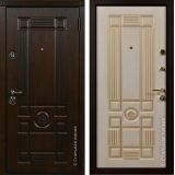 Входная дверь Cezar (Цезарь) дуб темный-белый с патиной серебро/золото. Входная дверь Cezar (Цезарь) дуб темный-белый с патиной серебро/золото.