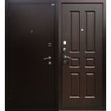 Дверь Комфорт антик медь-орех премиум для квартиры Дверь Комфорт антик медь-орех премиум для квартиры